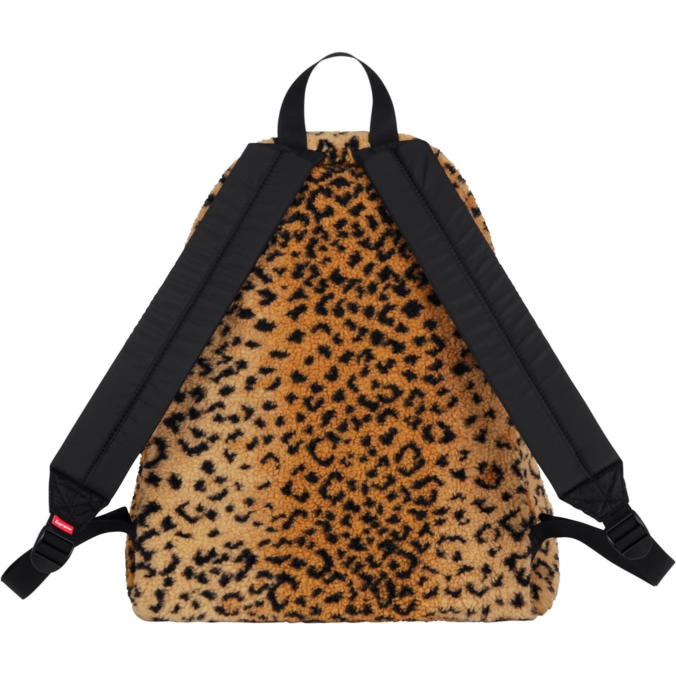 Leopard Fleece Backpack view 5